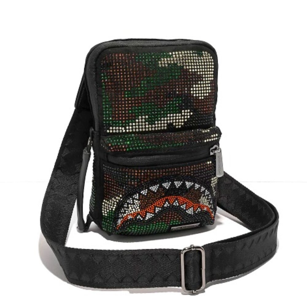SPRAYGROUND Trinity Camo Crossbody/Sling Bag (Brand New w/Tags "Rare") Unisex